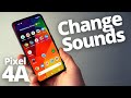 Google Pixel 4a : Change Ringtones & Notification Alarm Sounds.