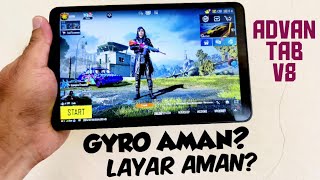 ADVAN TAB V8 PUBG GAMING TEST 🥵