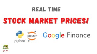How to get the real time stock market prices with Python