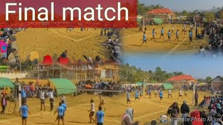 The 6th Lamkang Naga Youth fellowship ksetlai Klum || men's volleyball final Laiktla 🆚 kongpe