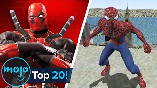 Top 20 Greatest Marvel  Games Ever