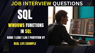SQL Window Function | How to write SQL Query using RANK, DENSE RANK, LEAD/LAG | SQL Queries Tutorial