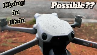 Rainy Weather ?? Lets Fly Dji Air3s  || Extreme Test