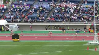 2017 山形インターハイ陸上 女子 400m 決勝