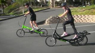 Taking Your First Ride or a Test Ride on an ElliptiGO Elliptical Bicycle