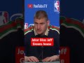 Jokic credits Jeff Green for game 3 win #nba #jokic #nuggets