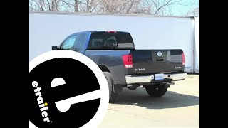 etrailer | Setting up the Curt Trailer Hitch Receiver on a 2010 Nissan Titan