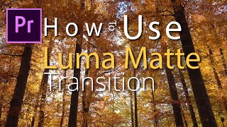 Learn How to Use Luma Matte Transition in Premiere Pro