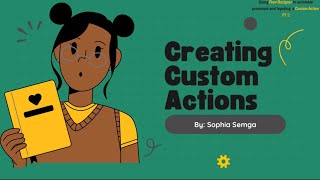 Mastering Custom Actions: Field Mapping, User Creation, and More! | Workflow/Flow Designer Series