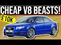 10 CHEAP Cars With INSANE V8 Engines! (Under £10,000)