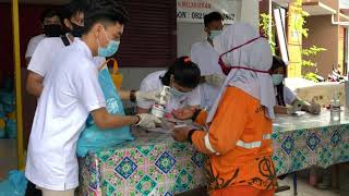 Bantuan CSR Transkon Jaya di RT 020 \u0026 RT 021 Sungainangka dan Gunung Binjai, Kota Balikpapan