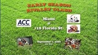 2009 Miami @ Florida State One Hour