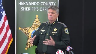 Hernando County sheriff details inmate death, crimes against children