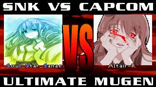 Winmugen: Soul Star Sanae (latest, 2p) vs. Altair-R