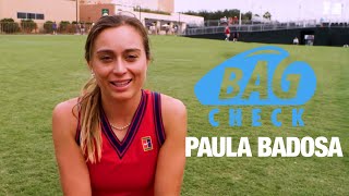 Paula Badosa | Bag Check 2022