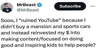 Mr. Beast Responds To JackSepticEye Saying That Mr. Beast Ruined YouTube!