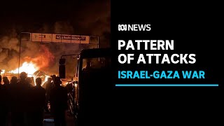Is there a pattern of Israel striking humanitarian subjects in Gaza? | ABC News