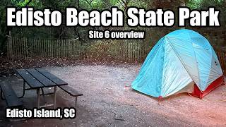 Edisto Beach State Park Campsite 6: Peaceful Ocean Island!