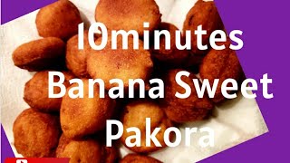 Banana Sweet Pakora Recipe