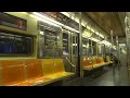 nyc subway fastrack on board r62a 2330 on the 1 from 96th street to harlem 148th street