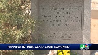 Remains exhumed for DNA testing in Calaveras County cold case