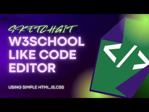 W3school Html Code Editor Source Code Free Open Source || @sketchgit ...