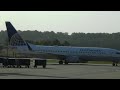 hd iah marshalling continental airlines 737 800 u0026 push back ramp houston boeing