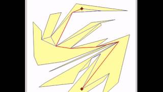 Paths inside a Polygon