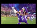 wario s goal animation 1 eating garlic in mario strikers battle league