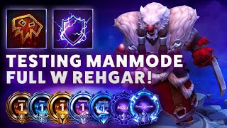 Rehgar Bloodlust - TESTING MANMODE FULL W REHGAR! - Bronze 2 Grandmaster S1 2022