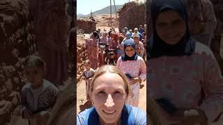 Visiting a Berber village in Atlas Mountain 🇲🇦 #berber_music #berber #amazigh