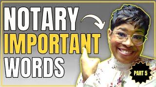 4 Things Every Notary should know | Signing agent basics | Definitions Part 5