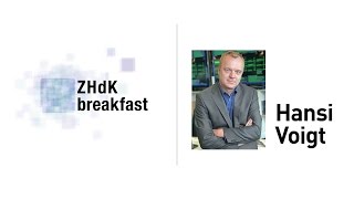 ZHdK breakfast, Januar 2016, Hansi Voigt