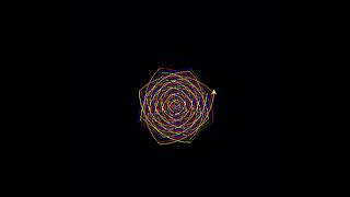 Hypnotic Spiral in Python Turtle 🌀