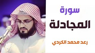 ٥٨.سورة المجادلة / الشيخ رعد محمد الكردي