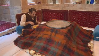 cooking Zereshk Polo ba Morgh | traditional iranian Dish in village