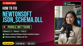 Fix newtonsoft_json_schema.dll Errors!