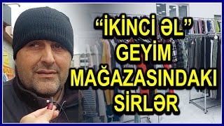 Bakıda  “ikinci əl” geyim mağazasından ŞOK GÖRÜNTÜLƏR