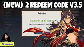 Buruan 2 Redeem Code Terbaru  (Primogems) - Genshin Impact v3.5
