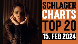 Schlager Charts Top 20 - 15. Februar 2024