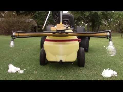 Home made foam marker for boom sprayer Home made foam marker for boom sprayer