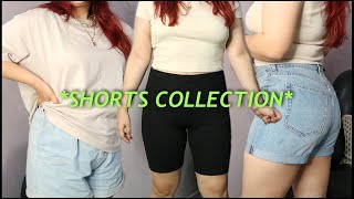 ✨Try-On Shorts Haul✨ My ~SHORTS COLLECTION~ 2021• Denim, Cotton, Lounge Shorts \u0026 more!