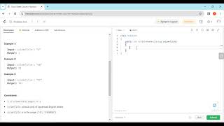 171. Excel Sheet Column Number | Leetcode | Math based | Fundamentals