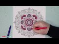 cricut infusible ink coloring with pens make a mandala totebag