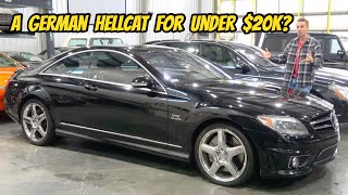 I bought this RARE Mercedes CL65 AMG V12 for over 90% off MSRP! Hellcat power fo