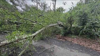 Damage reported in Upson County after Sunday morning storms