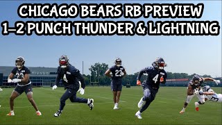 Swift Stands Out || Bears Running Back Position Battle || Camp Preview