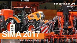 SIMA2017 : Kubota Stand, the place to be