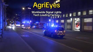 Agrieyes W18 High Bright Tow Truck Light Bar，led police lights, flashing emergency strobe light.