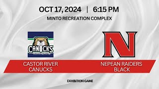 2024-10-17 Nepean Raiders Black vs. Castor River Canucks